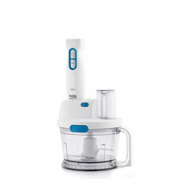Mixer vertical BEKO HBG5100W, 1.5l, 1000W, 1 treapta viteza, Alb-Albastru