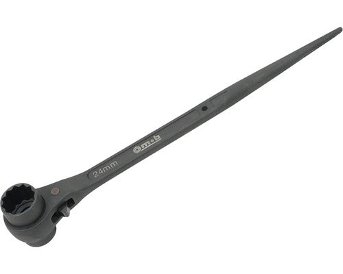 Cheie Tubulara Cu Cap Dublu Mob 17x19 Mm, Cu Clichet, Otel Brunat, Pentru Constructii