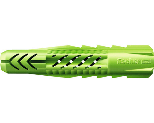 Dibluri Plastic Fara Surub Fischer Ux Green 12x70 Mm, 18 Bucati