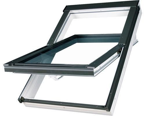 Fereastra de Mansarda ARON 55x78 cm cu Tamplarie din PVC