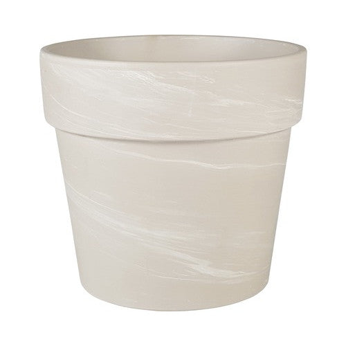 Ghiveci Calima, Ø 19 cm, h 17,5 cm, gri granit