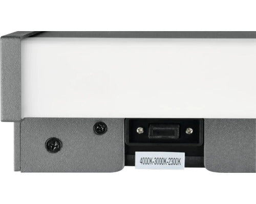 Aplica Cu Led Integrat Dawson 8w 700 Lumeni, Lumina Reglabila, Pentru Exterior Ip54, Antracit