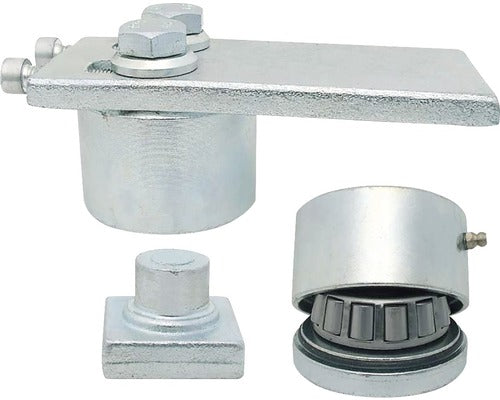 Balamale Pentru Porti Metalice Cu Pivot Superior Si Inferior Cu Rulment Ibfm Ø50 Mm
