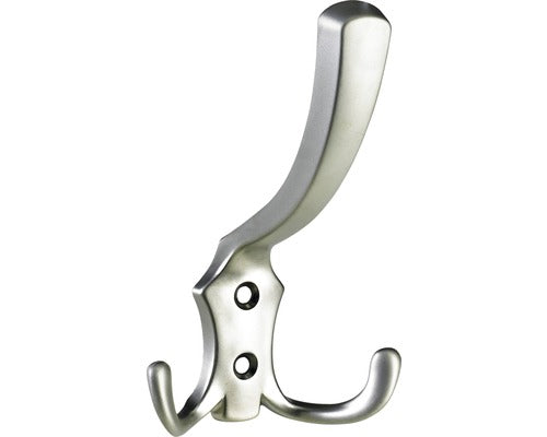 Cuier Pentru Mobila Cu 3 Carlige Hettich Classic 77x125 Mm, Zamac Nichelat