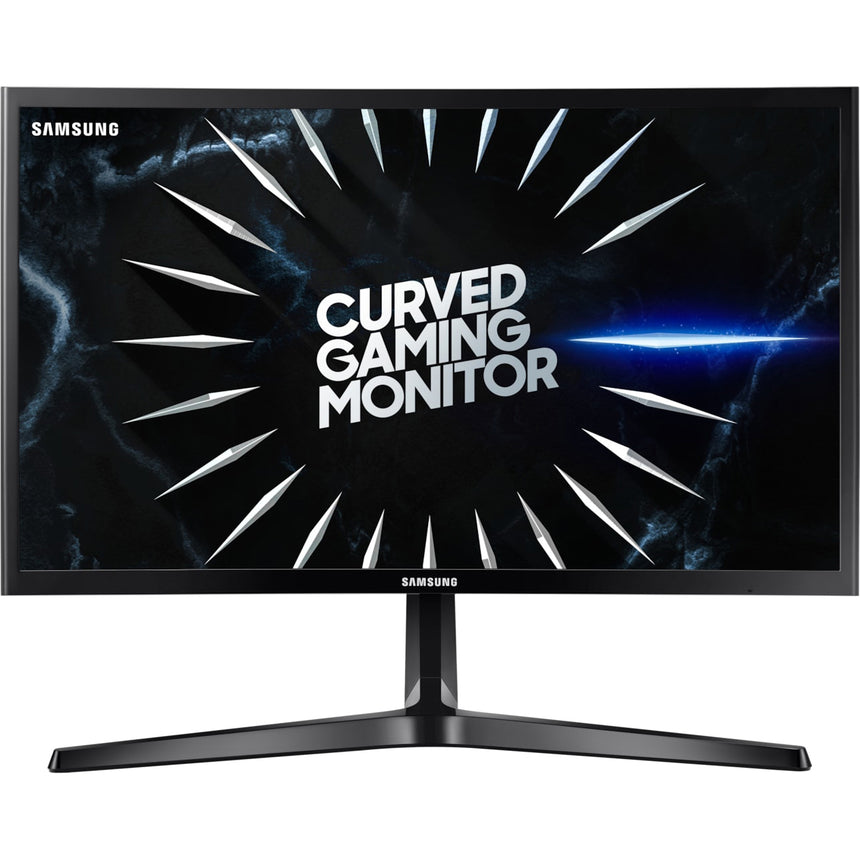 Monitor Curbat Gaming LED VA Samsung Odyssey 23.5", Full HD, 144Hz, 4ms, 1800R, AMD FreeSync, Display Port, HDMI, Negru, LC24RG50FQRXEN
