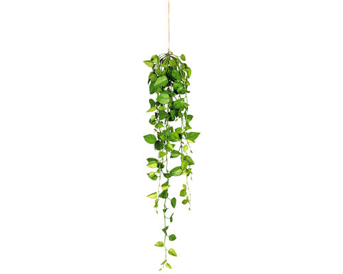 Planta Artificiala Philodendron Suspendat H 95 Cm Verde