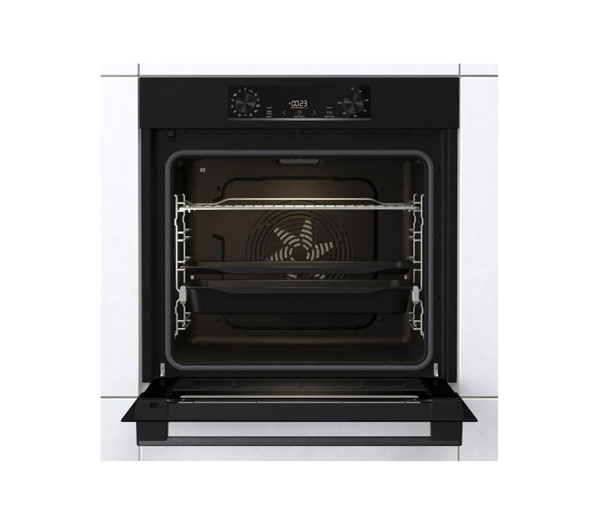 Cuptor Incorporabil GORENJE GBF22ILP, Electric, Autocuratare Pirolitica, 77 l, Clasa A+, Negru