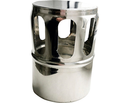 Capac Terminal Tip A Inox D 100 Mm Pentru Centrale Pe Peleti