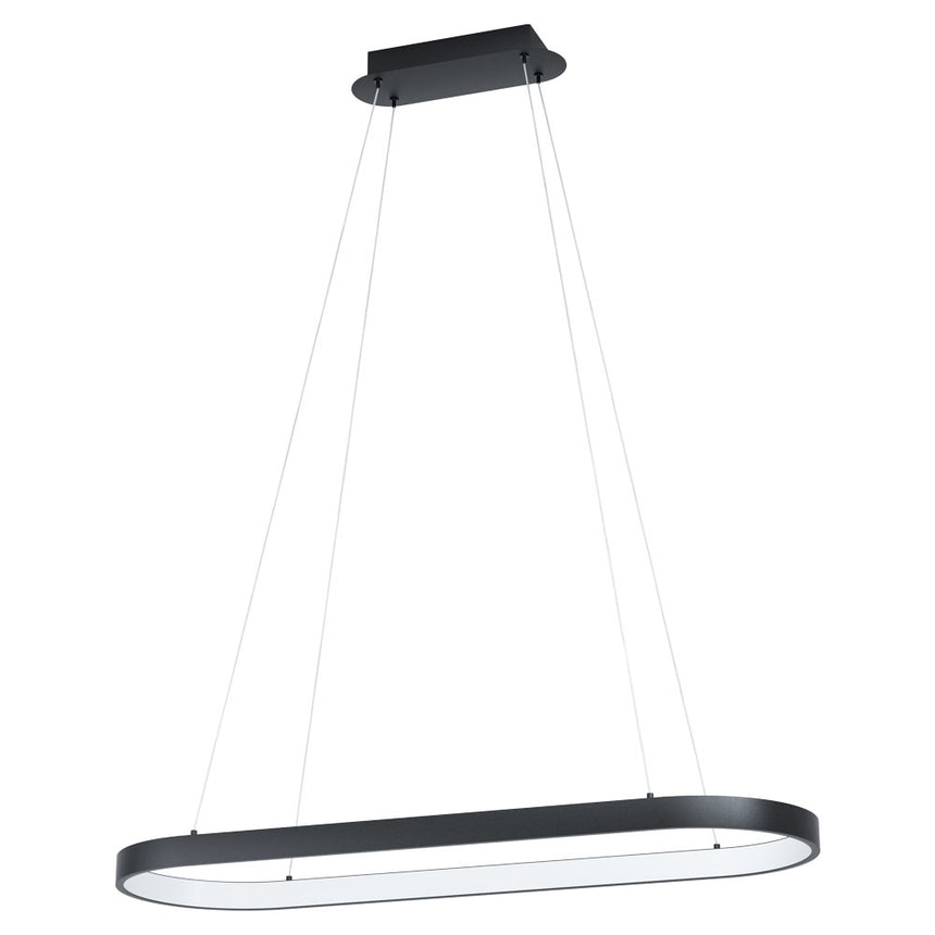 Lustra EGLO CODRIALES 99358, LED 30W 3700lm 3000K, Negru