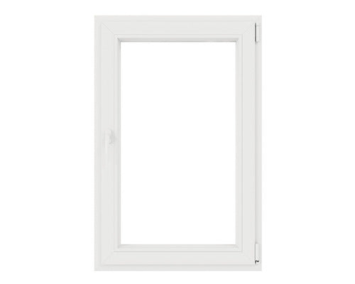 Fereastra Pvc Termopan 4 Camere 72x116 Cm Alba Dreapta Deschidere Dubla