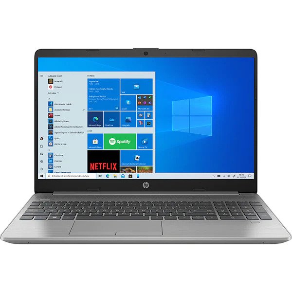 Laptop HP 250 G8, Intel Core i5-1035G1 pana la 3.6GHz, 15.6" Full HD, 8GB, SSD 256GB, Intel UHD Graphics, Windows 10 Home, Silver