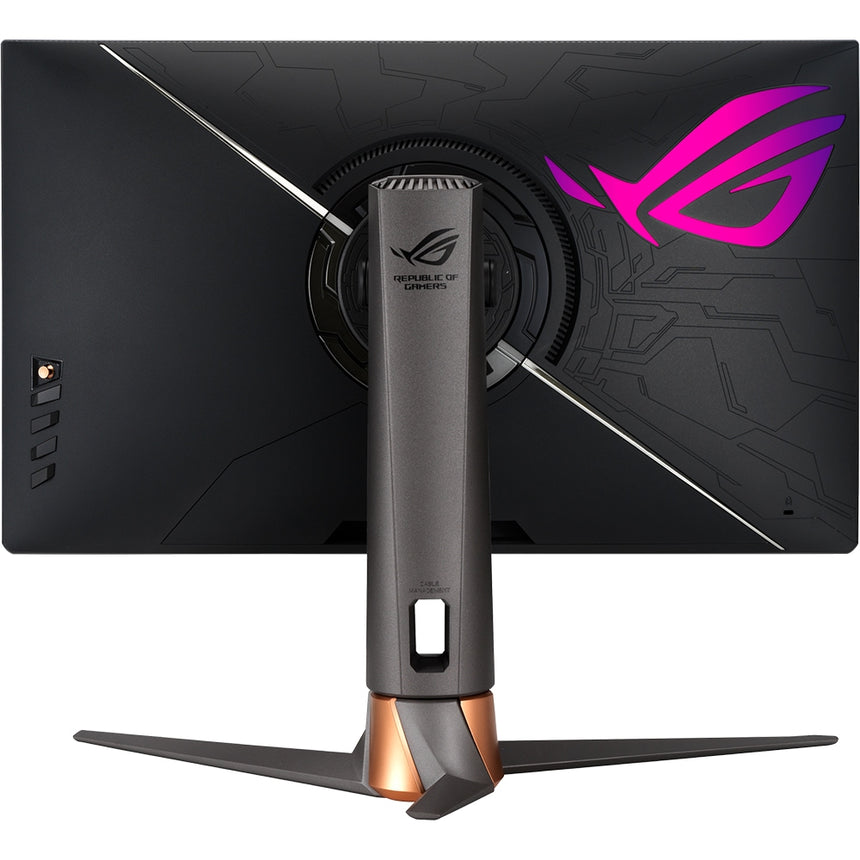 Monitor Gaming Fast IPS LED ASUS ROG Swift 27" PG27UQR, UHD (3840 x 2160), HDMI, DisplayPort, Pivot, 160 Hz, 1 ms (Negru)
