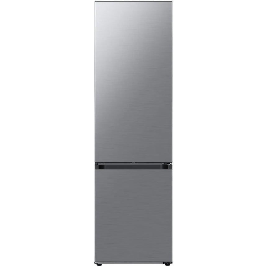 Combina frigorifica Samsung RB38A7CGTS9/EF, Bespoke, 387 l, No Frost, Clasa A, Twin & Metal Cooling, Cool Select+, Digital Inverter, Raft sticle, Smart Control, H 203 cm, Inox