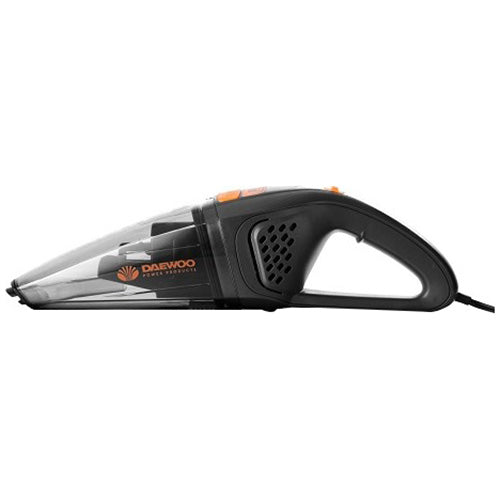 Aspirator auto Daewoo DAVC150 , 12V, 96W, aspirare umed /uscata , 0.58L, gri /portocaliu