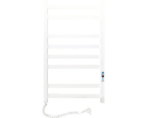 Radiator Baie Electric Navin Avangard 480x800 Mm 102w Digital, Conexiune Stanga, Alb