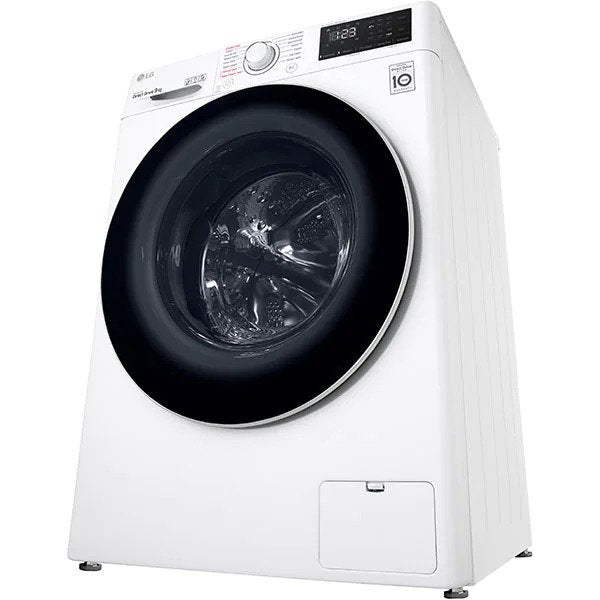 Masina de spalat rufe frontala LG F4WV329S0E, 9 kg, 1400rpm, Clasa B, alb