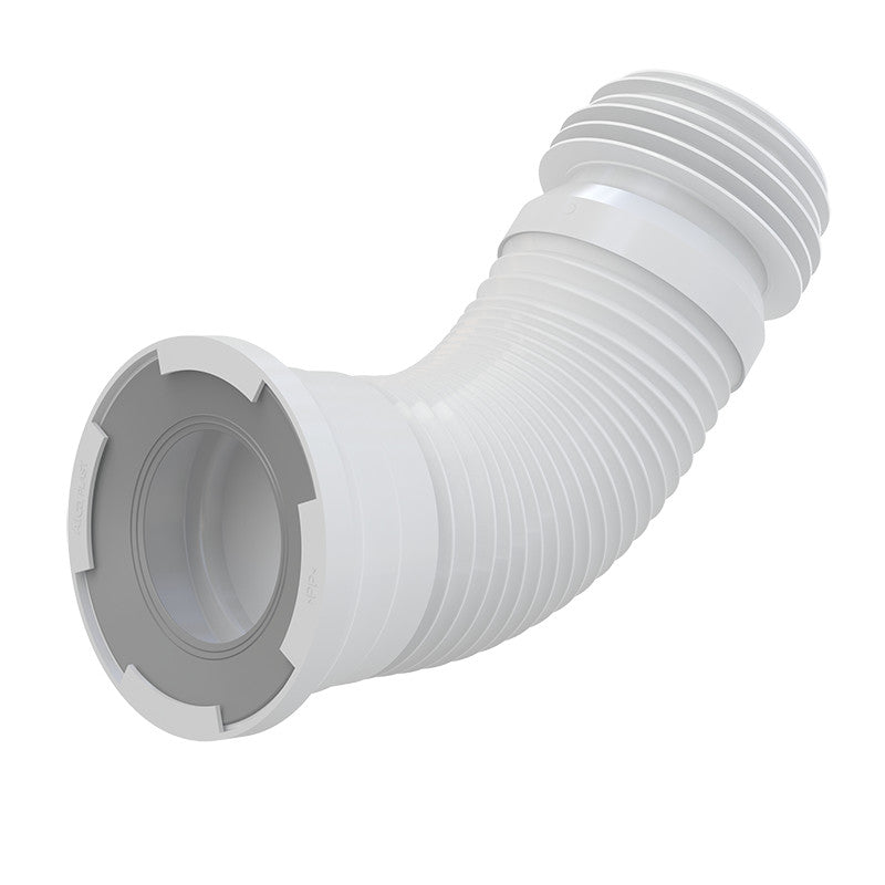 Racord flexibil wc cu insertie metalica, Alcaplast 110 mm, A97