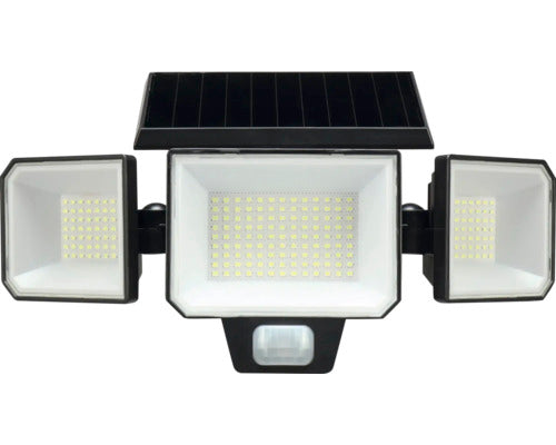 Proiector Solar Verpackungsdesign Cu Led 1200 Lumeni 6500k, Plastic Negru