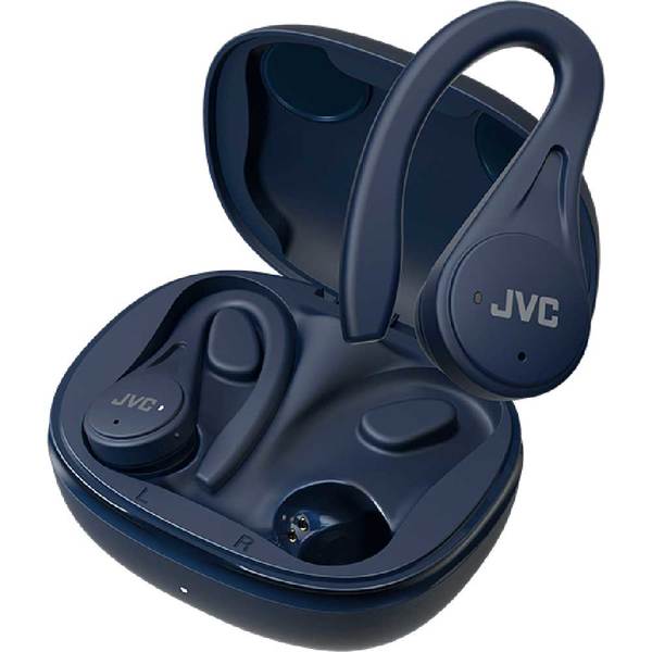 Casti JVC HA-EC25T, True Wireless, Bluetooth, In-Ear, Microfon, Albastru Inchis