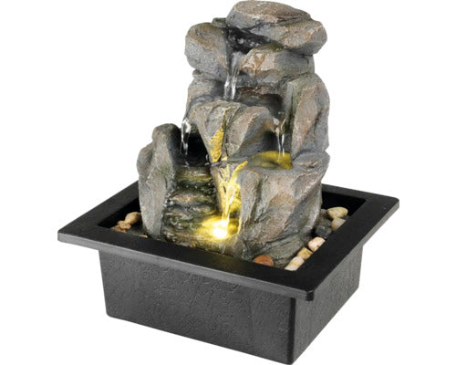 Fantana Pentru Interior Si Exterior Cu Led 18, 8x21, 5x24 Cm