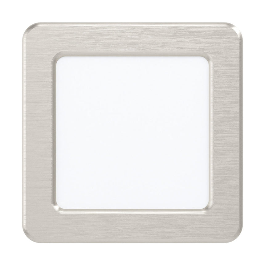 Spot incastrat EGLO FUEVA 5 99183, LED 5.5W 700lm 4000K IP20, Nichel mat