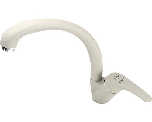 Baterie Monocomanda Inalta Pentru Bucatarie Fatgranit Guglielmi Pure White