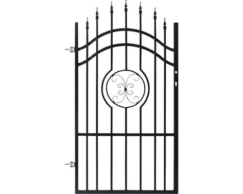 Poarta Pietonala Polbram Nedeia Otel Galvanizat 180-200x90 Cm Deschidere Stanga Negru
