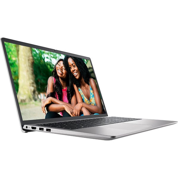 Laptop DELL Inspiron 15 3525, AMD Ryzen 7 5825U pana la 4.3GHz, 15.6" Full HD, 16GB, SSD 512GB, AMD Radeon Graphics, Ubuntu, Argintiu