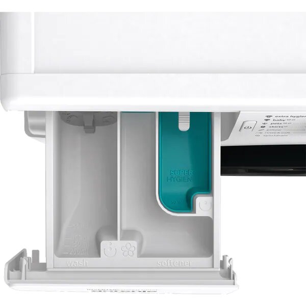 Masina de spalat rufe cu incarcare frontala Gorenje WNEI94ADS, 9 kg, 1400 rpm, clasa energetica A, 16 programe, alb