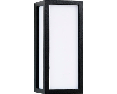 Aplica Cu Led Integrat Burgos Xl 20w 1700 Lumeni, Pentru Exterior Ip44, Alb/negru