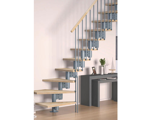 Scara Eureka De Interior Rasucita La 1/4 Dreapta
