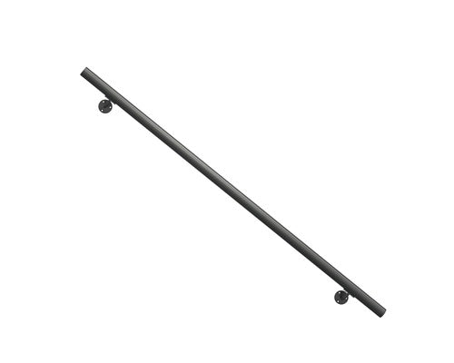 Set Mana Curenta Pertura din Aluminiu, Antracit 1500 mm Ø 40 mm