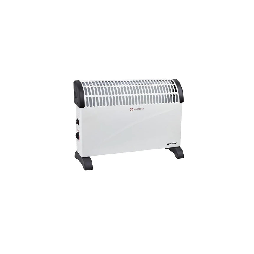 Convector VORTEX VO4230, 2000W, 3 trepte de putere, alb-negru