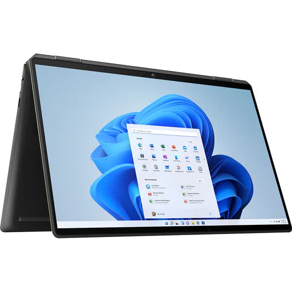 Laptop 2 in 1 HP Spectre x360 16-f0030nn, Intel Core i7-11390H pana la 5GHz, 16" 3K+ Touch, 16GB, SSD 1TB, Intel Iris Xe Graphics, Windows 11 Home, Negru