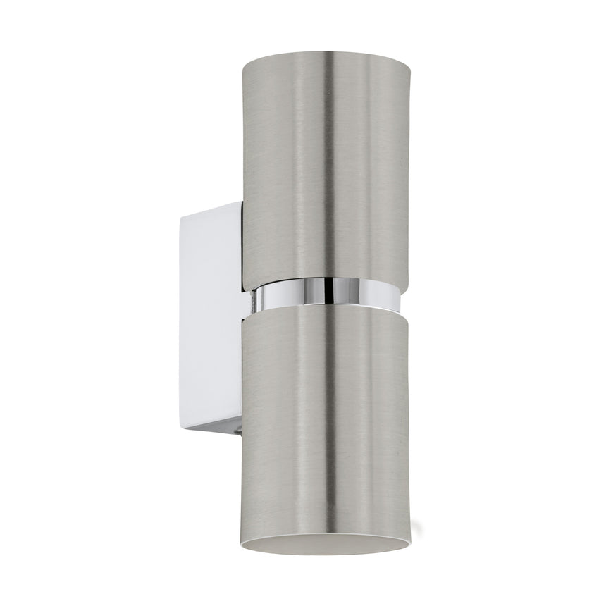 Aplica LED Passa, 96261, Nichel Mat-Crom, GU10, 2x3,3W, 2x240lm