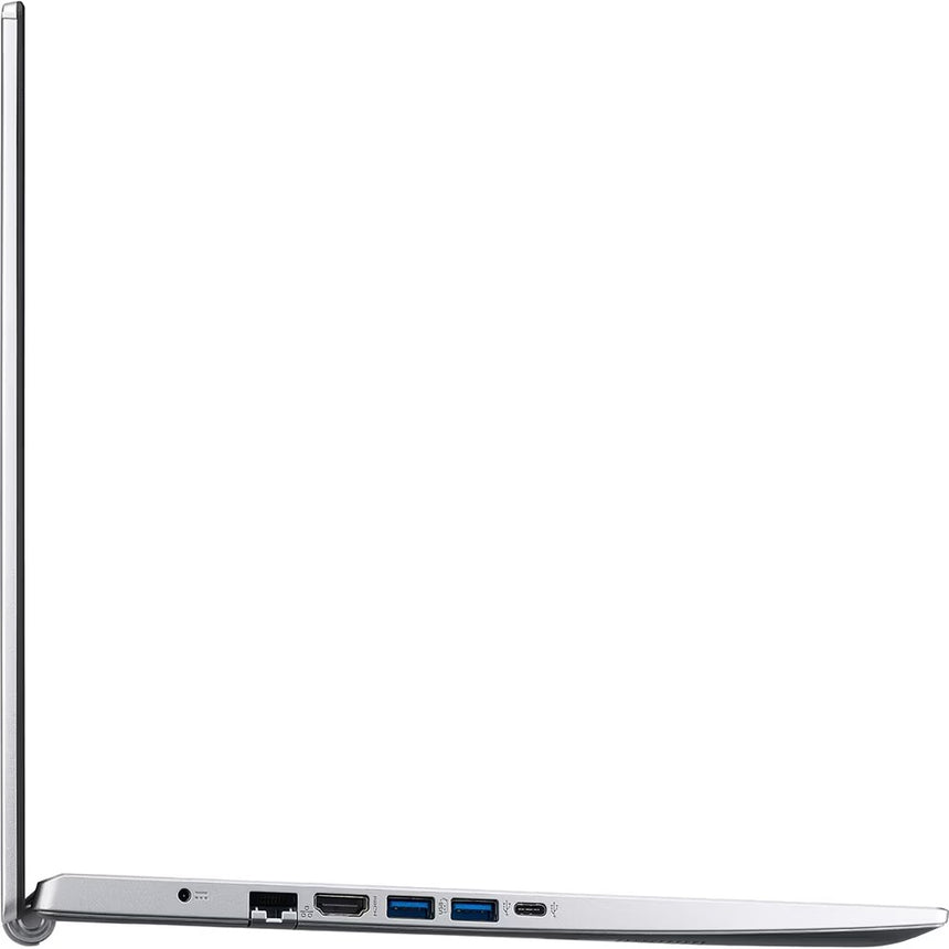 Laptop ACER Aspire 5 A517-52G-57FS, Intel Core i5-1135G7 pana la 4.2GHz, 17.3" Full HD, 16GB, SSD 512GB, NVIDIA GeForce MX450 2GB, Free DOS, Argintiu