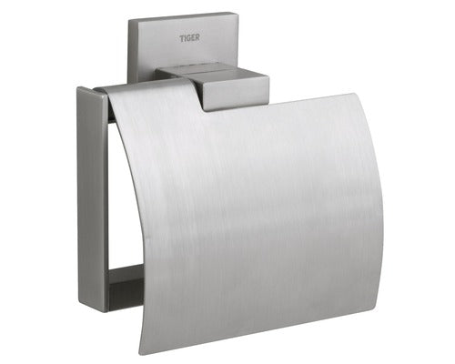 Suport hartie igienica cu aparatoare Tiger Items inox