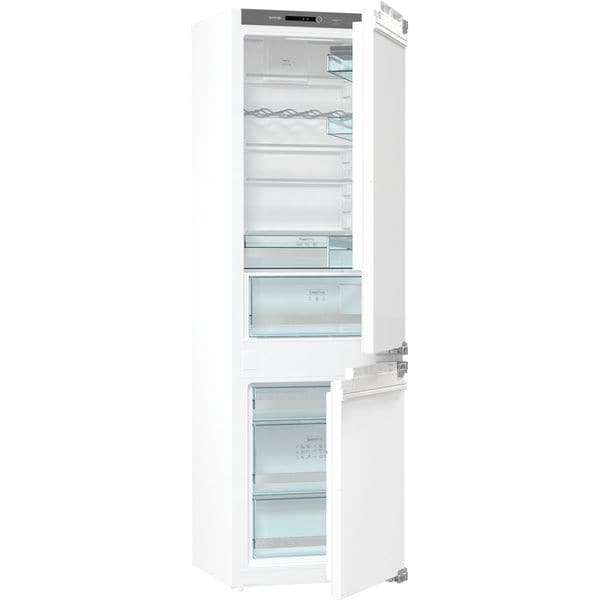 Combina frigorifica incorporabila Gorenje NRKI518EA1, 243l, H: 177,5 cm, IonAir + DynamiCooling, NoFrost, clasa energetica E, Alb