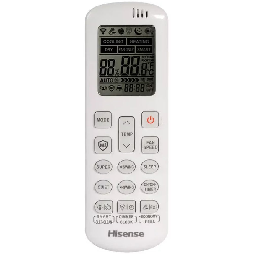 Aer Conditionat HISENSE TG35LE0E, 12000 BTU, A++/A+, Inverter, Sterilizare HI-UVC, Wi-Fi, Negru