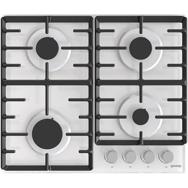 Plita incorporabila GORENJE GT642AXW, 4 arzatoare, Alb