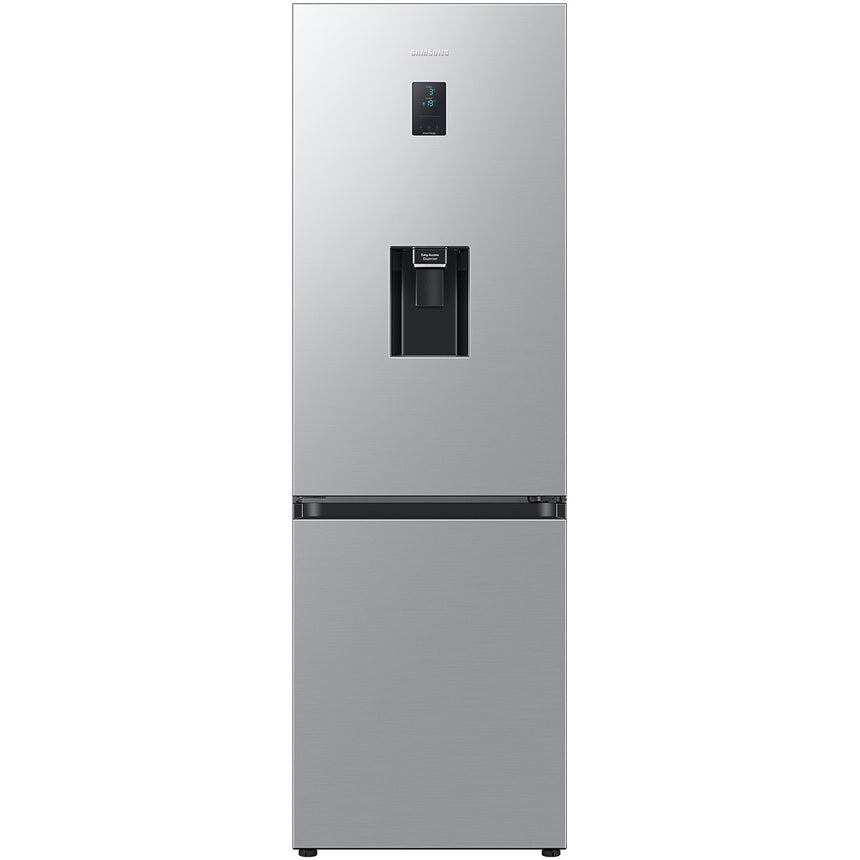 Combina frigorifica Samsung RB34C652ESA/EF, 341 l, All Around Cooling, SmartThings Energy, SpaceMax, Clasa E, H 185.3 cm, Argintiu