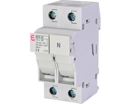 Soclu Sigurante Fuzibile Eti Efd 10, 1p+n