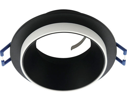 Spot Incastrat Carusso Gu10 35w Ø93 Mm, Cerc Aparent, Negru