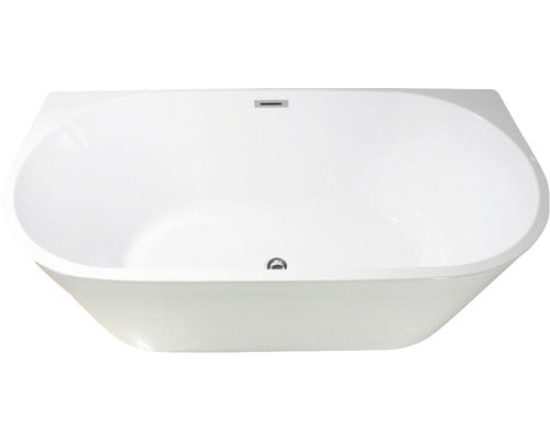 Cada de baie dreptunghiulara freestanding Linea Eco 80x170x58 cm acril alb