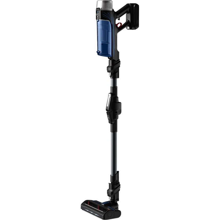 Aspirator vertical Rowenta X-Force Flex 9.60 Aqua RH20C0WO, 0.4 L, 250 W, Gri/Albastru