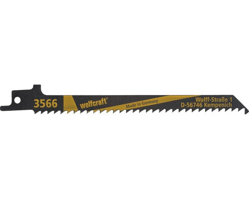 Panze Fierastrau Sabie Wolfcraft 150/130 Mm, Pentru Lemn, 2 Bucati