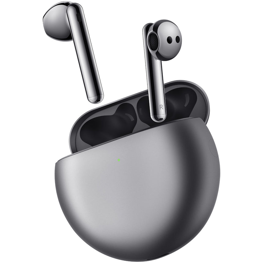 Casti wireless Huawei FreeBuds 4, Active Noise Cancelling, Silver Frost