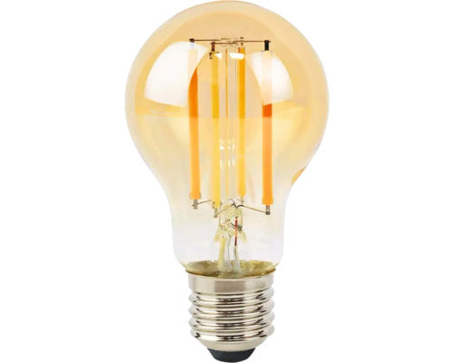 Bec Vintage Led Variabil Nedis E27 7w, Glob A60, Durata De Viata 10.000 H, Lumina Calda, Conexiune Wifi