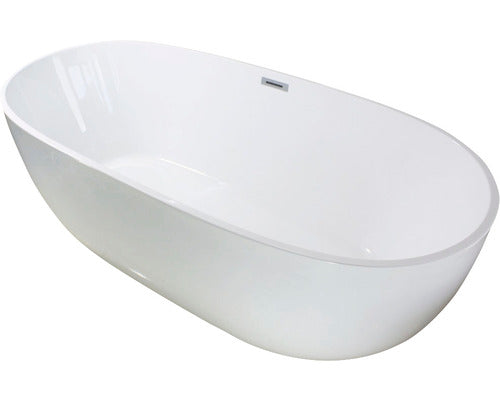 Cada de Baie Ovala Freestanding Egg Eco 80x170x60 cm Acril Alb