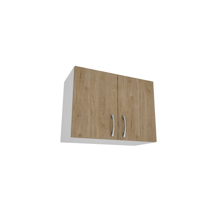Corp Superior Hota haaus Karo, Lemn Natural/Alb, 60 x 30 x 45 cm